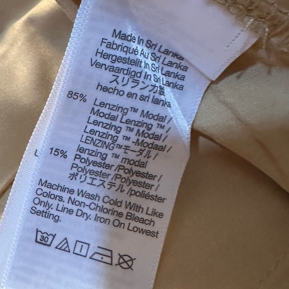 Madewell The Carley Wide Leg Pants in Softdrape Khakis Tan Medium NWT - Picture 9 of 11